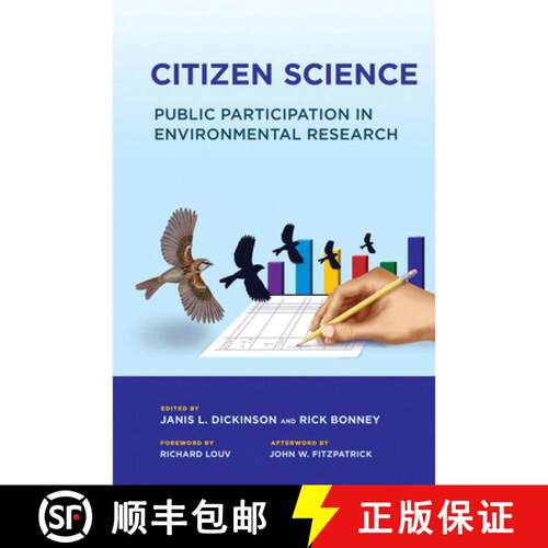 【3-4周达】Citizen Science – Public Participation in Environmental Research [9780801456749]