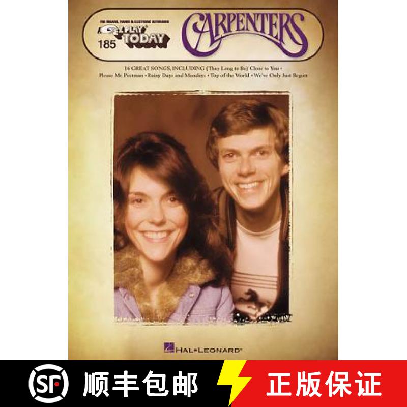 【3-4周达】Carpenters: E-Z Play Today Volume 185 [9780634032394]