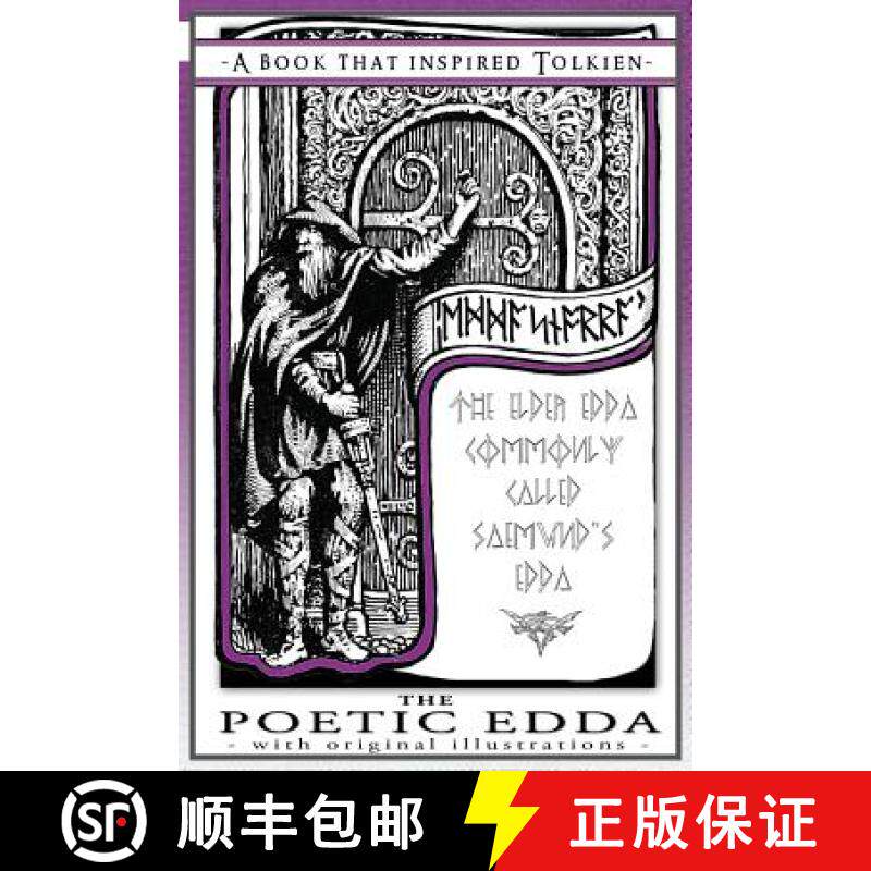 预订 The Poetic Edda - A Book That Inspired Tolkien: With Original Illustrations [9781925110043]