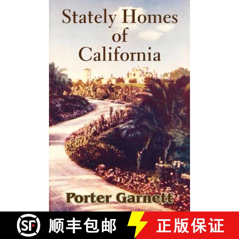 【3-4周达】Stately Homes of California [9781410207081]