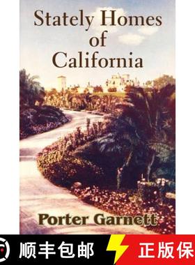【3-4周达】Stately Homes of California [9781410207081]