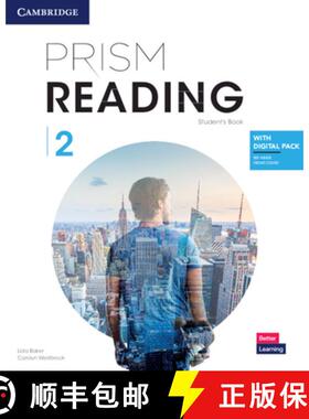 【3-4周达】Prism Reading Level 2 Student's Book with Digital Pack [With Access Code and eBook] [9781009251792]