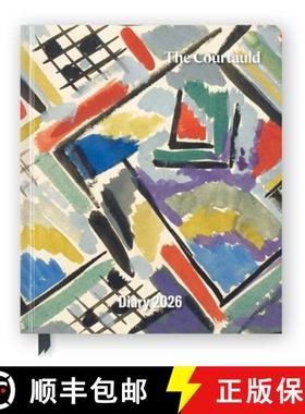 【3-4周达】The Courtauld 2026 Desk Diary Planner - Week to View, Illustrated Throughout [9781835624555]