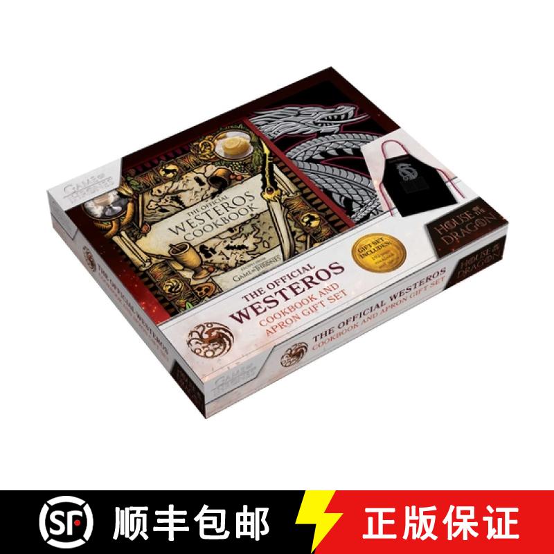 【3-4周达】The Official Westeros Cookbook and Apron Gift Set: Recipes from House of the Dragon and Ga... [9798886634808]