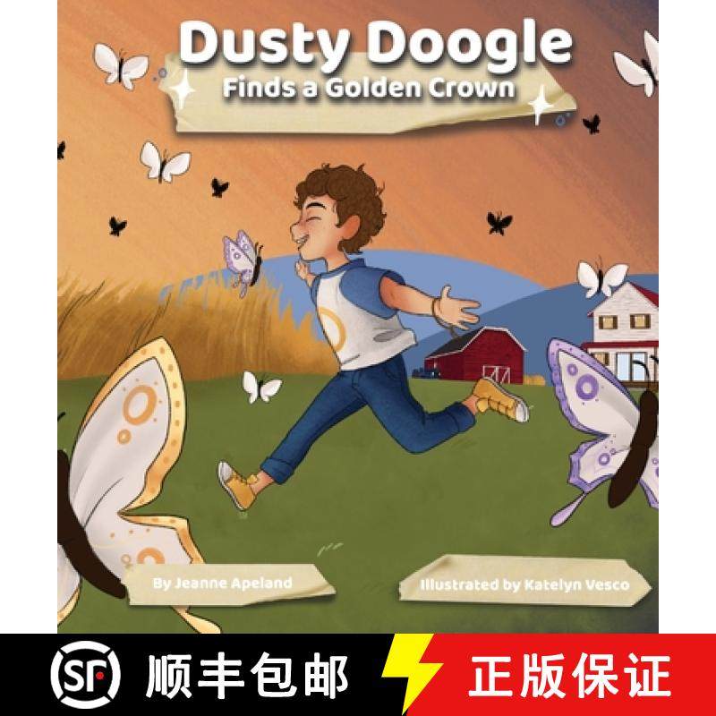 【3-4周达】Dusty Doogle Finds a Golden Crown [9781737655404]