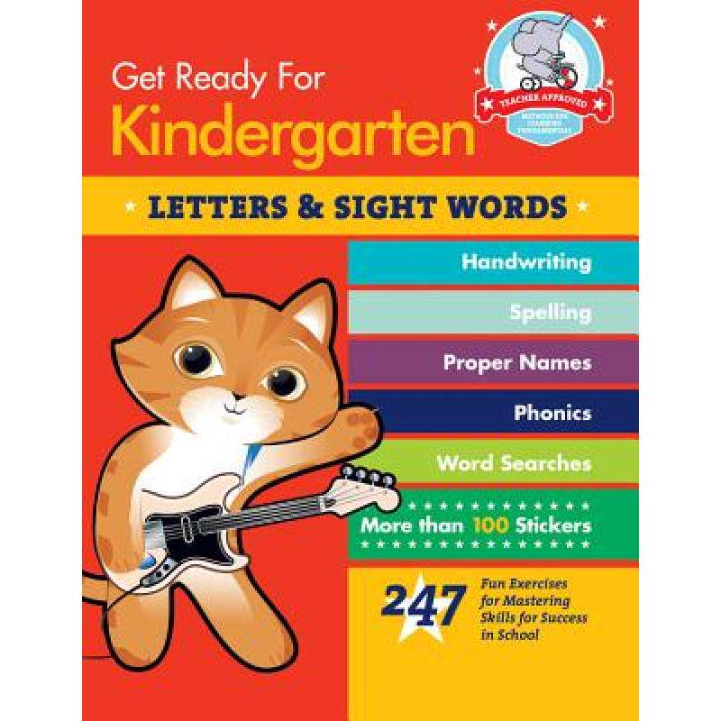 预订 get ready for kindergarten: letters . [9781579129378]