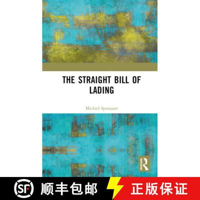 【3-4周达】精装 The Straight Bill of Lading [9780367480431]