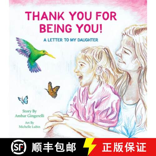【3-4周达】Thank You for Being You: A Letter to my Daughter [9781643886886]