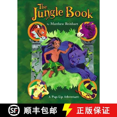 预订 The Jungle Book: A Pop-Up Adventure [9781416918240]