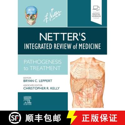 【4周达】Netter's Integrated Review of Medicine: Pathogenesis to Treatment [9780323479387]
