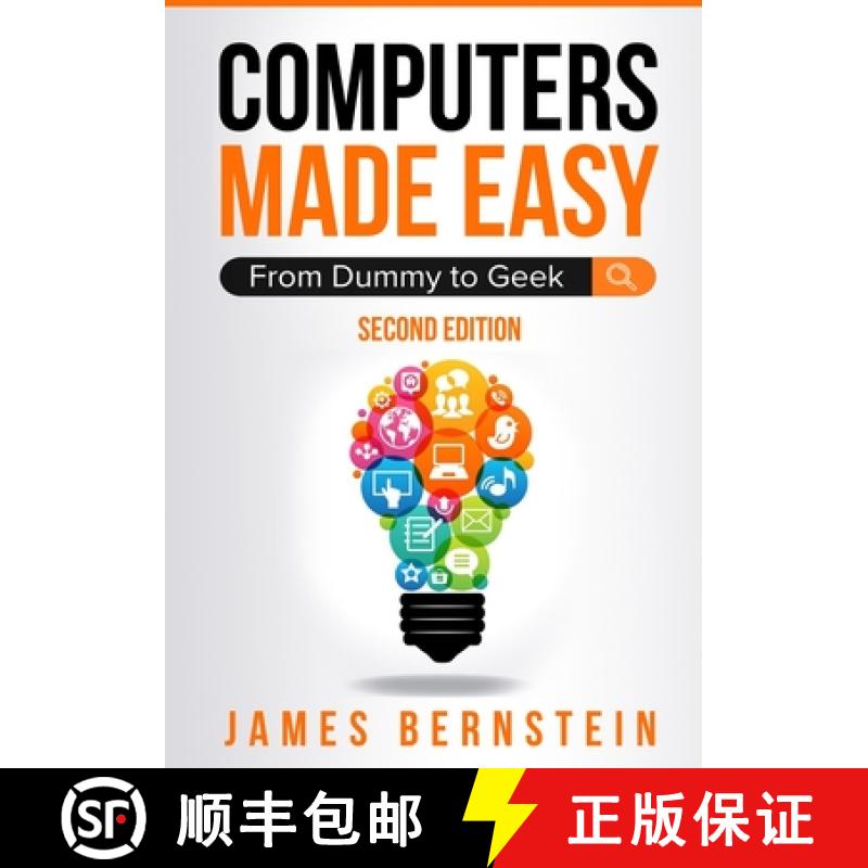 【3-4周达】Computers Made Easy: From Dummy To Geek [9780578406954]