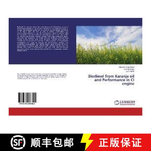 预订 Biodiesel from Karanja oil and Performance in CI engine [9783330053502]