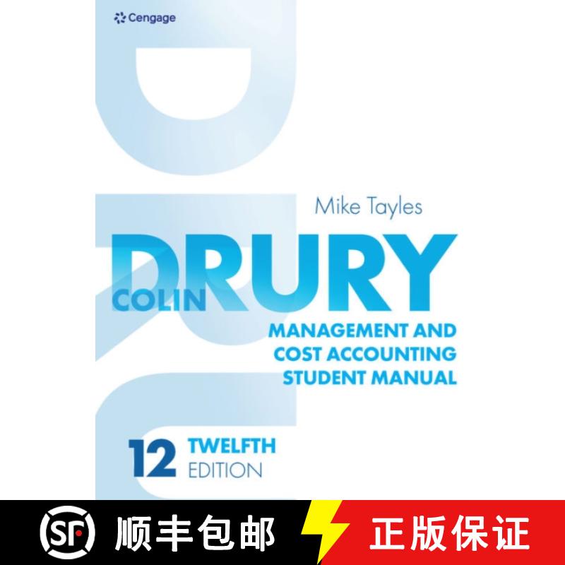 【2-3周达】Management and Cost Accounting Student Manual [9781473791251]