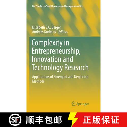 【3-4周达】Complexity in Entrepreneurship, Innovation and Technology Research : Applications of Emerg... [9783319800752]