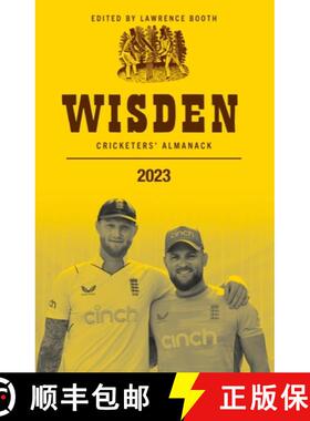 【3-4周达】Wisden Cricketers' Almanack 2023 [9781399406192]
