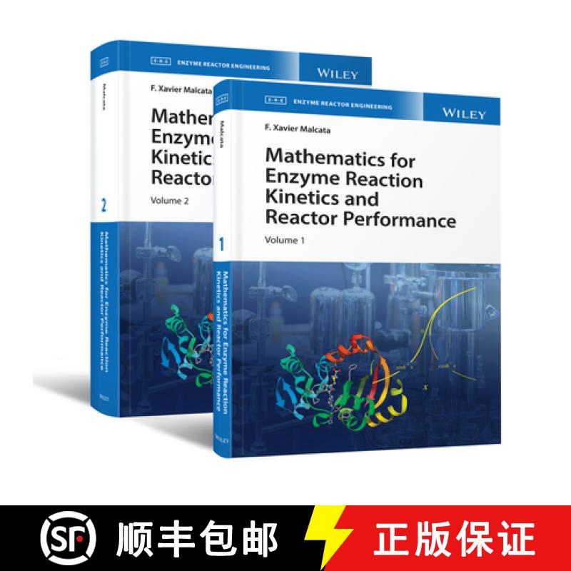 【3-4周达】Mathematics For Enzyme Reaction Kinetics And Reactor Performance 2V Set [Wiley化学工程] [9781119490289]