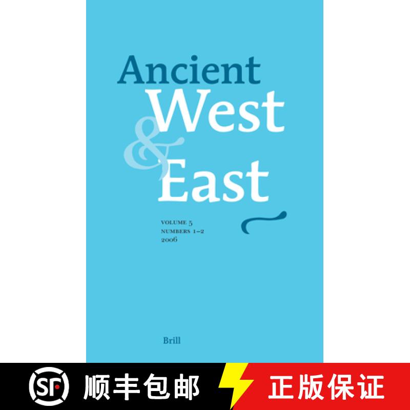 【3-4周达】Ancient West & East: Volume 5, Nos. 1-2 [9789004149502]