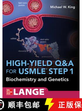 【3-4周达】High-Yield Q&A Review for USMLE Step 1: Biochemistry and Genetics [9781260474046]