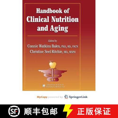 【3-4周达】Handbook of Clinical Nutrition and Aging [9781475753547]