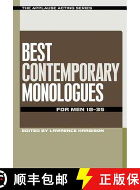 【3-4周达】Best Contemporary Monologues for Men 18-35 [9781480369610]