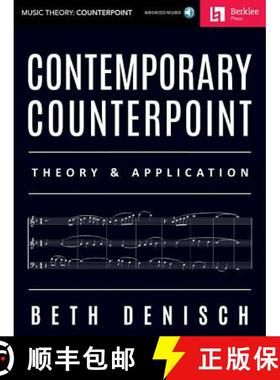预订 Contemporary Counterpoint - Theory & Application Book/Online Audio [9780876391839]