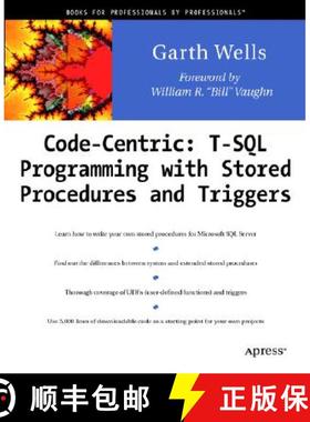 预订 Code Centric: T-SQL Programming with Stored Procedures and Triggers [9781893115835]