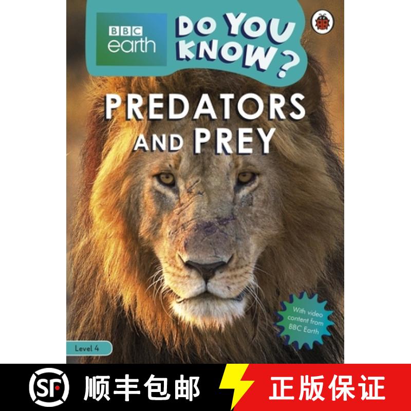 现货 Do You Know? Level 4  BBC Earth Predators and Prey [9780241382905]