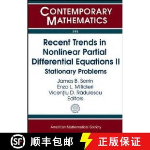 【3-4周达】Recent Trends in Nonlinear Partial Differential Equations II : Stationary Problems [9780821898611]