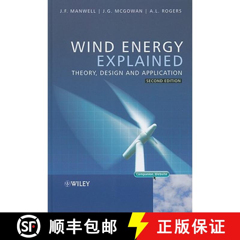 【3-4周达】Wind Energy Explained - Theory, Design And Application, 2E [Wiley能源] [9780470015001]