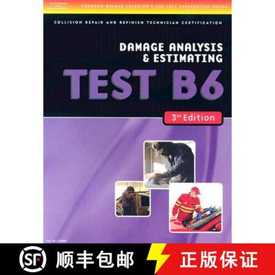 【3-4周达】ASE Test Preparation Collision Repair and Refinish- Test B6 Damage Analysis and Estimating [9781401836689]