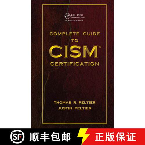 【3-4周达】精装 Complete Guide to CISM Certification [9780849353567]