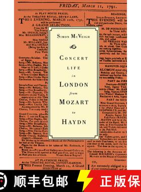 【3-4周达】Concert Life in London from Mozart to Haydn [9780521413534]