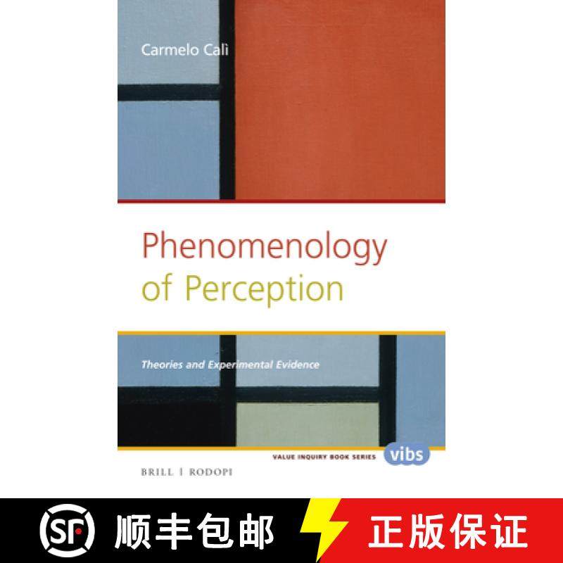 预订 Phenomenology of Perception: Theories and Experimental Evidence [9789004309357]