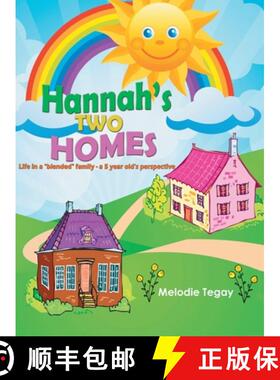 【3-4周达】Hannah's Two Homes: Life in a blended family; a 5 year old's perspective [9781641334754]