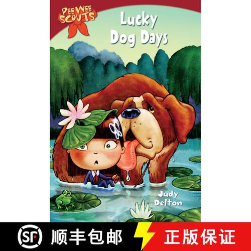 【3-4周达】Pee Wee Scouts: Lucky Dog Days [9780440400639]