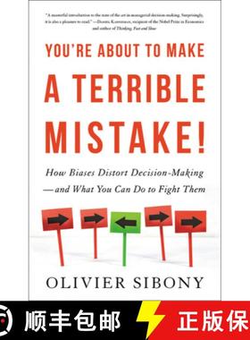 【3-4周达】You're about to Make a Terrible Mistake: How Biases Distort Decision-Making and What You C... [9780316494984]