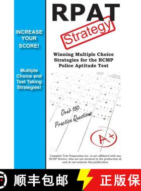 【3-4周达】RPAT Test Strategy: for the RCMP Police Aptitude Test [9781772452914]