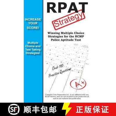 【3-4周达】RPAT Test Strategy: for the RCMP Police Aptitude Test [9781772452914]