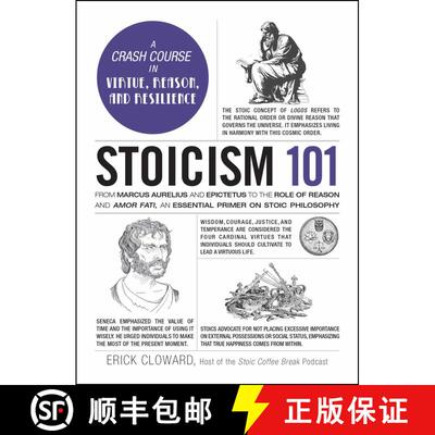 【3-4周达】精装 Stoicism 101 : From Marcus Aurelius and Epictetus to the Role of Reason and Amor Fati... [9781507223574]