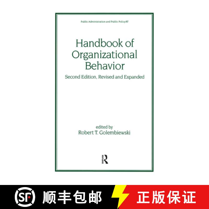 【3-4周达】Handbook of Organizational Behavior, Revised and Expanded [9780824703936]