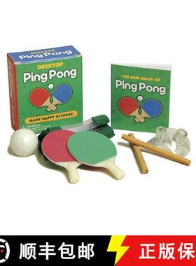 【3-4周达】Desktop Ping Pong [With Miniature Ping Pong Paddles] [9780762439539]