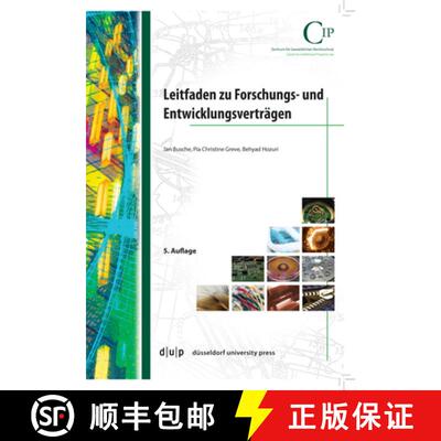 【3-4周达】Leitfaden Zu Forschungs- Und Entwicklungsvertragen : Die Kommentierten Dusseldorfer Bauste... [9783943460926]