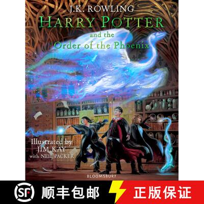 Harry Potter and the Order of the Phoenix:Illustrated Edition [9781408845684]