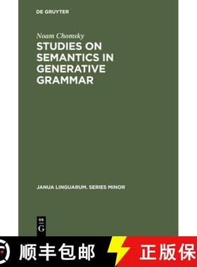 预订 Studies on Semantics in Generative Grammar [9783110154139]