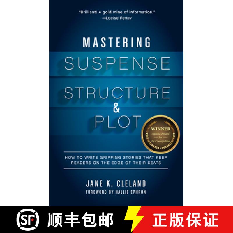【3-4周达】Mastering Suspense, Structure, and Plot: How to Write Gripping Stories That Keep Readers o... [9781599639673]