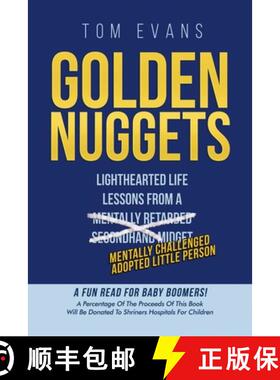 【3-4周达】Golden Nuggets : Lighthearted Life Lessons from a Mentally Challenged Adopted Little Person [9798891278998]
