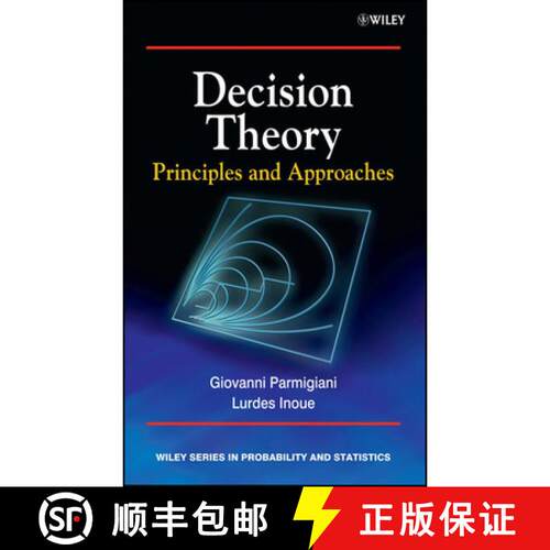 【3-4周达】精装 Decision Theory - Principles And Approaches [Wiley统计学] [9780471496571]