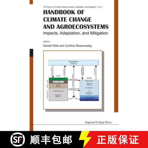 【3-4周达】精装 Handbook Of Climate Change And Agroecosystems: Impacts, Adaptation, And Mitigation [9781848166554]