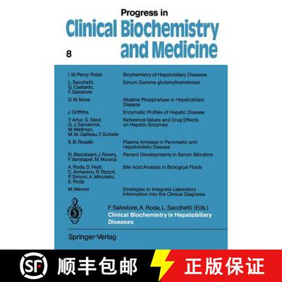【3-4周达】Clinical Biochemistry in Hepatobiliary Diseases: Proceedings of the International Satellit... [9783642743962]