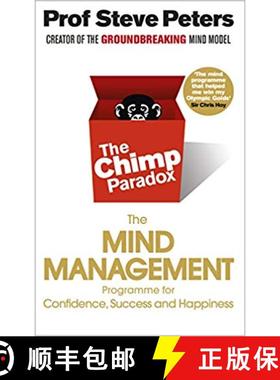 现货 黑猩猩悖论：控制非理性冲动 Chimp Paradox: The Acclaimed Mind Management Programme to Help You Ac... [9780091935580]